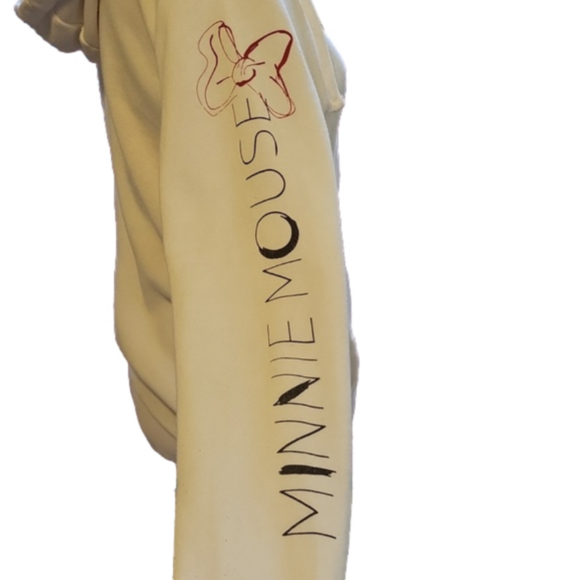 Disney Minnie Mouse front zip sweatshirt, Size Small from the measurements - Picture 5 of 15